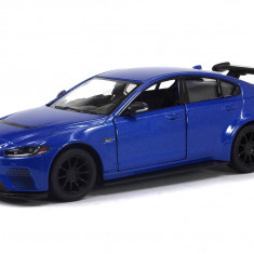 Macheta Kinsmart Jaguar XE SV Project 8 1:38 Albastru KT5416