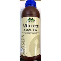 Microcat Calciu-Bor 1L ingrasamant foliar pentru carente de Calciu si Bor, Atlantica Agricola, contine Calciu, Bor, Azot, aminoacizi, acizi organici ( foto