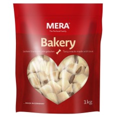 Recompensa caini / hrana complementara, Mera, punga 1 kg, toate taliile, adult, carne de pui, vita si peste