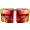 Set 2 Lampi stop normale patrate