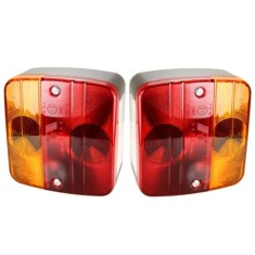 set 2 Lampi stop normale patrate