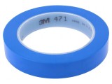 Bandă de marcare albastră 33m x 19mm x 0,13mm, 3M
