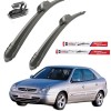 Stergatoare Parbriz Flat Citroen Xsara (1997-2006) TeamCar&reg; - Set 2 Buc. Fata, Prindere Tip U