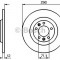 Disc frana CITROEN C5 III (RD) (2008 - 2016) BOSCH 0 986 479 194