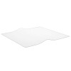 VidaXL Folie de protecție masă, transparent, 70 x 70 cm, PVC, 2 mm