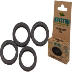 ANOURI ROTUNDE KRYSTON RIG RINGS S Black foto