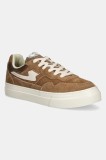 Stepney Workers Club sneakers din piele intoarsă PEARL S-STRIKE GEO-MERGED culoarea maro, YA24200