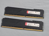 Kit Memorie RAM HyperX Fury Black 8GB DDR4 2666MHz CL16 (2x4GB) HX426C16FB3K2/8