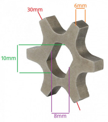 Pinion pornire drujba electrica Nr 12 foto