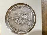Moneda argint (thaler) 5 marci Germania 1871 , Prusia, Europa