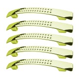 Cumpara ieftin Set 5 Manere pentru mobila, din metal, M300-2030, lungime 130 mm, distanta gauri 96 mm, auriu