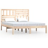Cumpara ieftin Cadru de pat, 140x200 cm, lemn masiv de pin