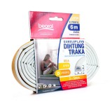 Banda etansare usi si ferestre, alb, profil D 2x3 m, Beorol GartenVIP DiyLine