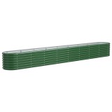 Cumpara ieftin Strat inaltat gradina 332x40x36 cm otel galvanizat