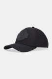 BOSS șapcă de baseball din bumbac culoarea negru, cu imprimeu, 50547041
