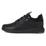 Adidași barbati, din piele naturală, Geox, U16APA-000FV-C9999-01-06, negru, 40