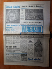 ziarul magazin romanul 20-26 septembrie 1993-art.si foto michael jackson foto