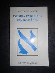 VICTOR NEUMANN - ISTORIA EVREILOR DIN ROMANIA (1996) foto