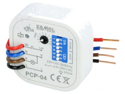 Temporizator Electronic 0,1s-10zile 230VAC 5A foto