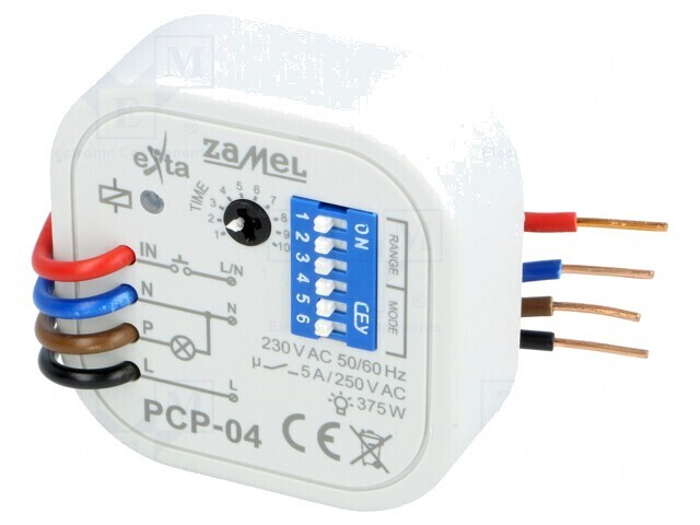 Temporizator Electronic 0,1s-10zile 230VAC 5A