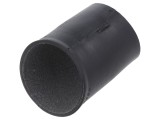 Fiting Termocontractibil Unghi 22mm cu Adeziv Negru