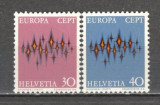 Elvetia.1972 EUROPA SH.70, Nestampilat