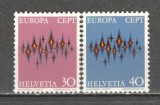 Elvetia.1972 EUROPA SH.70, Nestampilat