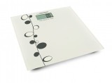Cantar de baie Esperanza zumba, afisaj LCD, indicator baterie descarcata, 30 x 30 cm, alb
