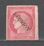 Reunion.1891 Ceres-supr. 80 c. SR.150, Nestampilat