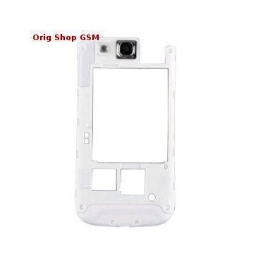 CARCASA MIJLOC SAMSUNG I9300 GALAXY S3 ALB ORIG SWAP foto