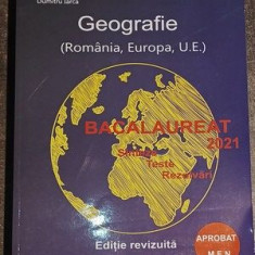 Bacalaureat 2021: Geografie- Albinita Costescu, Dumitru Iarca