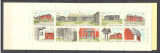 Finlanda.1979 Arhitectura carnet DF.59, Nestampilat