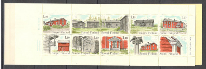 Finlanda.1979 Arhitectura carnet DF.59