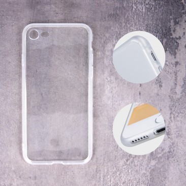 HUSA SILICON MATT FRAME SAMSUNG A920 GALAXY A9 2018 TRANSPARENT foto