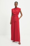 Answear Lab salopeta culoarea rosu
