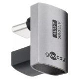 Adaptor USB-C3.1 mama - USB-C tata in forma de U Thunderbolt 3 /4, Goobay