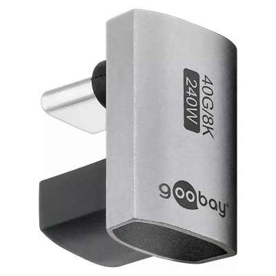 Adaptor USB-C3.1 mama - USB-C tata in forma de U Thunderbolt 3 /4 foto