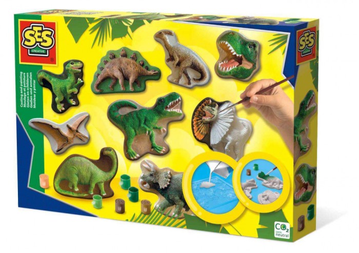 Set Mulaj Si Pictura-Lumea Dinozaurilor