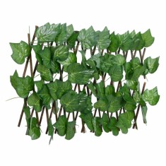 vidaXL Spalier frunze struguri artificiale extensibil, verde 180x20 cm 366580