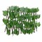 vidaXL Spalier frunze struguri artificiale extensibil, verde 180x20 cm 366580