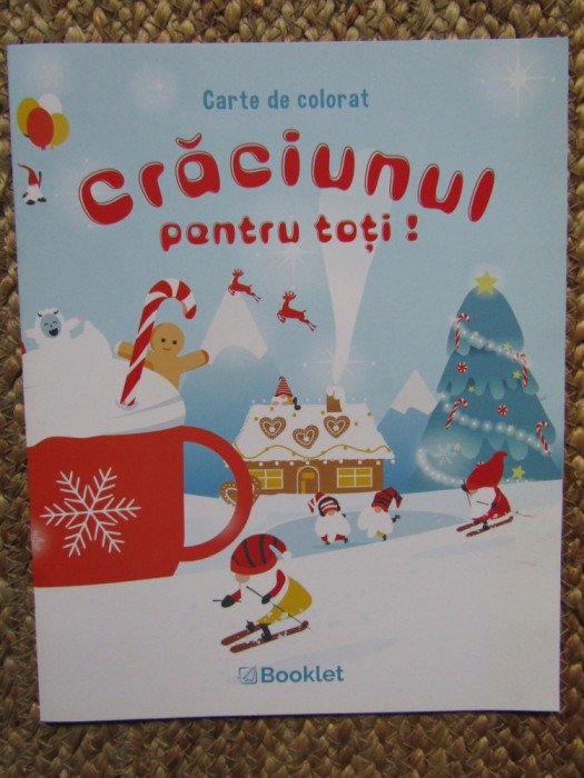 CRACIUNUL PENTRU TOTI CARTE DE COLORAT