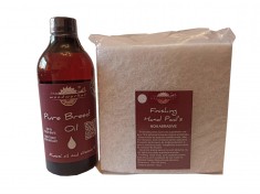 Prep&#039;N&#039;Shine-Pure Breed Oil &amp; Hand Pad&rsquo;s Non Abraziv