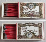 1929 Mihai copil - 2 cutii S.A.R. de chibrituri romanesti din lemn, varietati