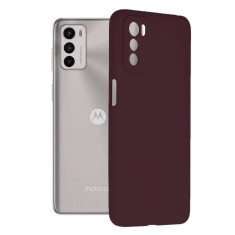 Husa Motorola Moto G42 Silicon Mov cu Microfibra SoftEdge