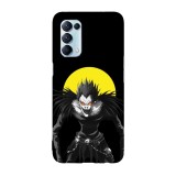Husa compatibila cu Oppo A54 5G, Viceversa, model Ryuk God Death Note, Silicon, TPU, Transparent, Carcasa