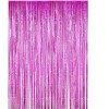 Perdea Franjurata, Cyrax, Model Decor Petrecere, pentru Fundal de Poze, Amenajare Colorata a Petrecerii, Dimensiune 100x200 cm, Roz Inchis