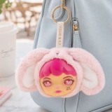 Breloc Charm Mini Roz Jucărie pentru Cheiuri și Rucsacuri, CMCLASS