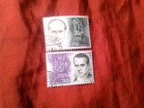 Serie Spania 1980 Europa CEPT - Personalitati , 2 valori stampilate, Stampilat
