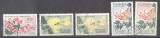 Gabon 1961 Flowers, used AE.163, Stampilat