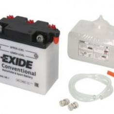 Baterie Acid/Dry charged with acid/Starting EXIDE 6V 6Ah 40A R+ Maintenance electrolyte included 98x56x110mm Dry charged with acid 6N6-3B-1 fits: BENE